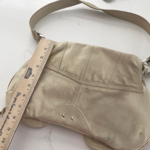 Bebe Leather Unique Shoulder Bag - Picture 5 of 8